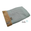 Schlupfschal Loop Waffelpique und Polarfleece mint beige Leolini - 2