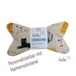 Leseknochen personalisierbar - Katzen Nackenkissen COOL CATS mit Namensstickerei Leolini - 7