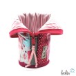 Stehende Stiftetasche Leo | Federpennal rosa Pferd Leolini - 6