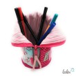 Stehende Stiftetasche Leo | Federpennal rosa Pferd Leolini - 7