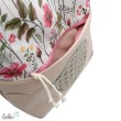 Shopper aus Canvas mit Stickerei Blume des Lebens | BLUMEN| mit Außenfach und zusätzlichem Gurt Leolini - 6