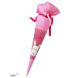 Schultüte HASE aus Stoff | Personalisierung mit Name | mit Innenkissen  - 2