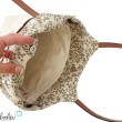 Shopper aus Canvas mit Stickerei Blume des Lebens | GINKGO | mit Außenfach und zusätzlichem Gurt Leolini - 5