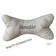 Leseknochen personalisierbar | Nackenkissen IGEL | handgemacht von Leolini Leolini - 3