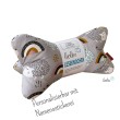 Leseknochen personalisierbar | Nackenkissen IGEL | handgemacht von Leolini Leolini - 1