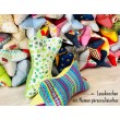 Leseknochen personalisierbar | Nackenkissen ANKER ROT | handgemacht Leolini - 9