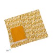 Mutterkindpasshülle Wunschkind Stickerei GRAFIK SENF | personalisierbar mit Name Leolini - 4