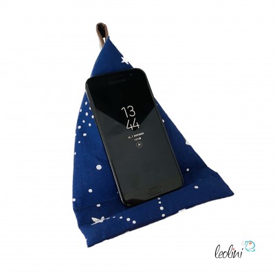 Handysitzsack | Smartphonekissen | UNIVERSUM aus Baumwolle | Stützkissen für Smartphone und Tablet