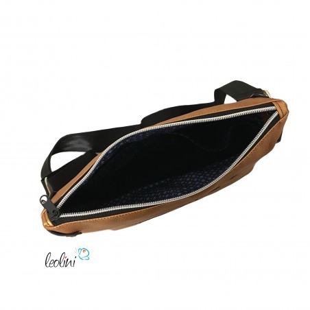 Umhängetasche FLIEGENDE PUSTEBLUMEN kupfer metallic | Handgefertigte Tasche LENO 3.0 Leolini - 4