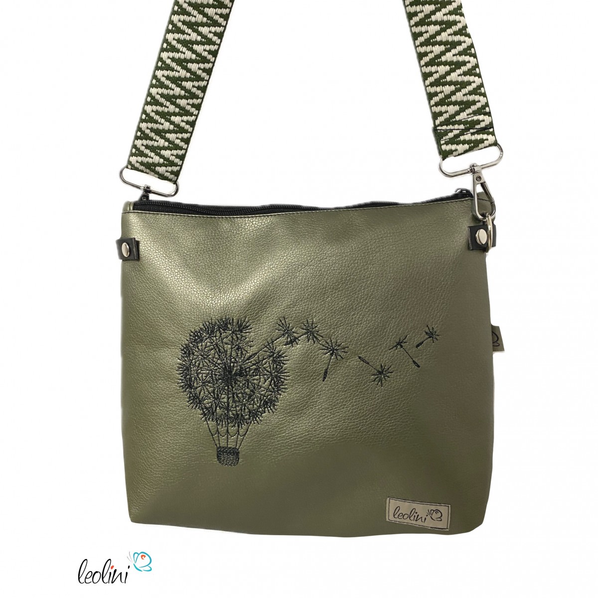 Handtasche mit pusteblume clearance