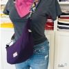 Moon Bag Luna | Halbmondtasche – Handgefertigte Schultertasche in Lila Moonbag Leolini - 6