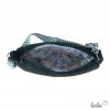 Bouclé Tasche Umhängetasche | Moonbag | Felltasche | handgefertigt in Oliv Leolini - 4