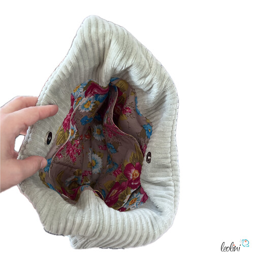 Hobo Bag aus Breitcord in PISTAZIE – handgemachte Trendtasche -  auch als SET