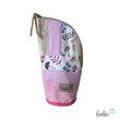LeoliniStehende Stiftetasche Leo | Federpennal Federmäppchen ROSA STREUBLUMEN | personalisierbar mit NamenStehende Stiftetaschen LEO