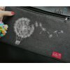 Foldover Tasche Pusteblumen Ballon Stickerei - handgemachte Kunstledertasche Leolini - 7